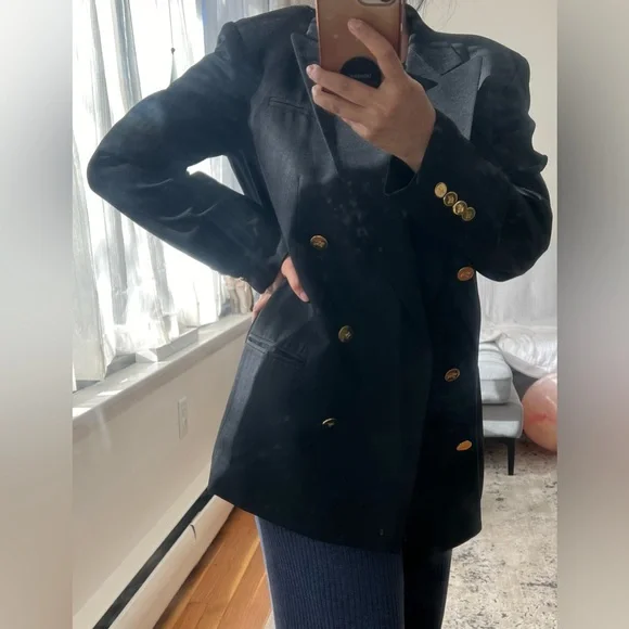 Vintage Burberry blazer USA women 6 - Picture 2 of 14